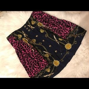 Cute button up high waisted skirt